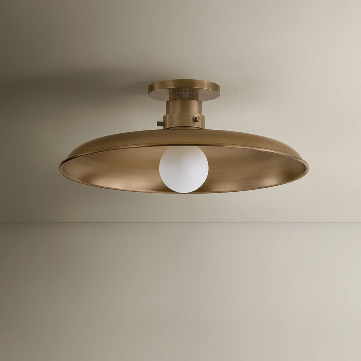 Rainhill Semi Flush Mount Ceiling Light in Detail.