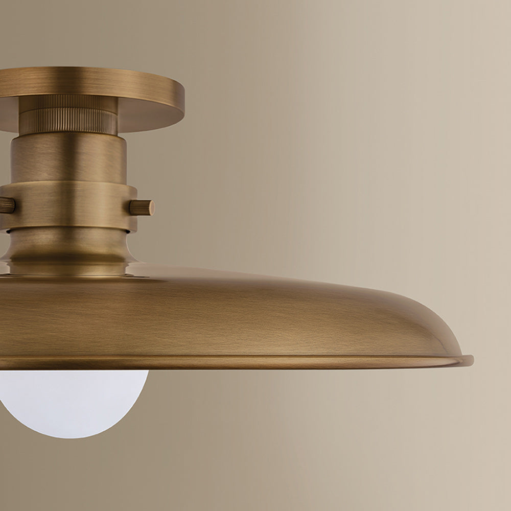 Rainhill Semi Flush Mount Ceiling Light in Detail.