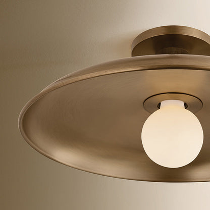Rainhill Semi Flush Mount Ceiling Light in Detail.