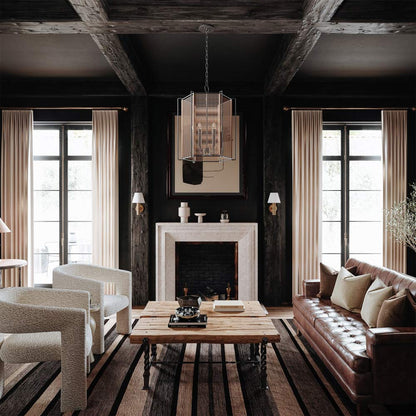 Ramon Pendant Light in living room.