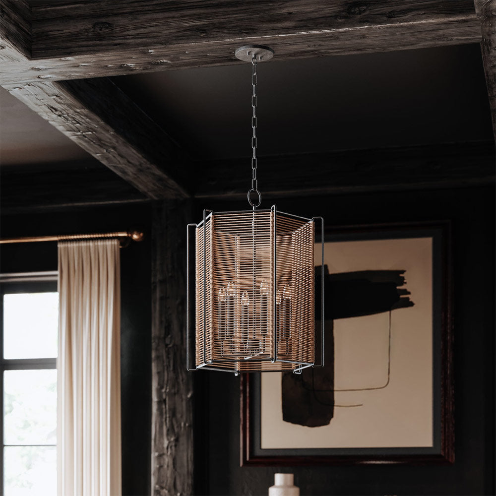 Ramon Pendant Light in living room.