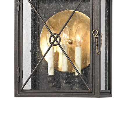 Randolph Outdoor Wall Light in Detail.