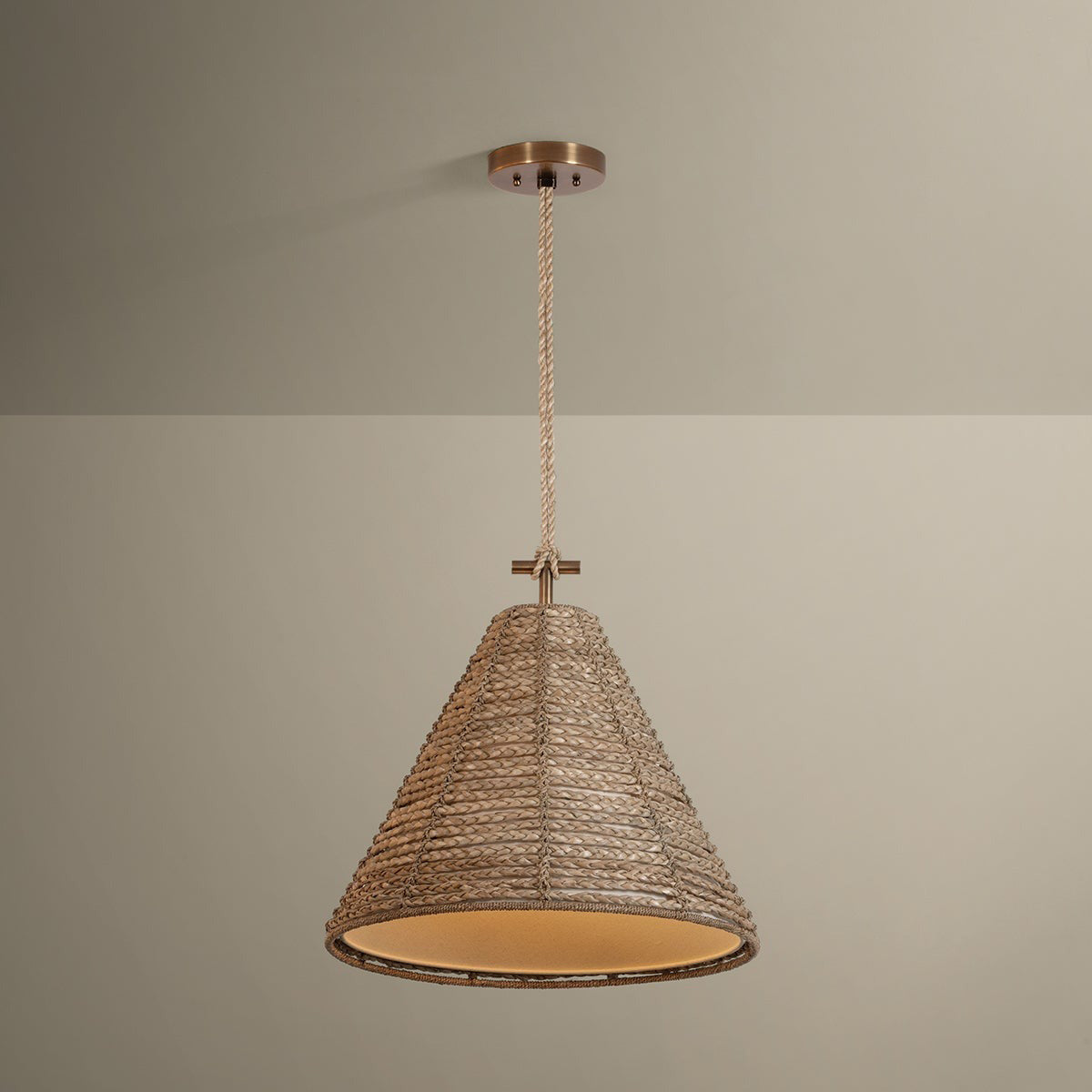 Redwood Pendant Light in Detail.