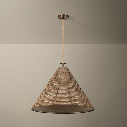 Redwood Pendant Light in Detail.
