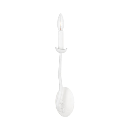 Reign Wall Light in Gesso White (1-Light).