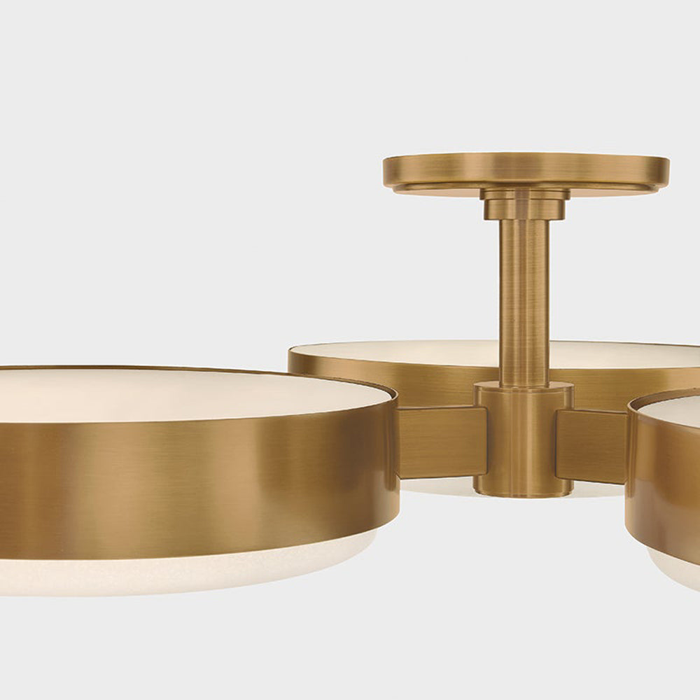 Rory Semi Flush Mount Ceiling Light in Detail.