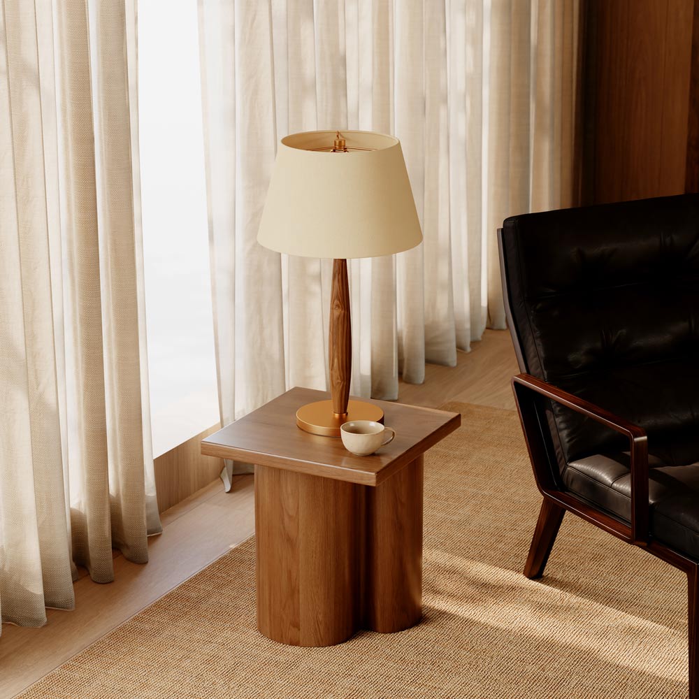 Ryder Table Lamp in living room.