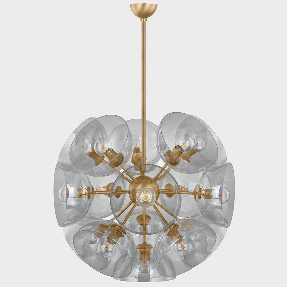 Salix Chandelier in Detail.