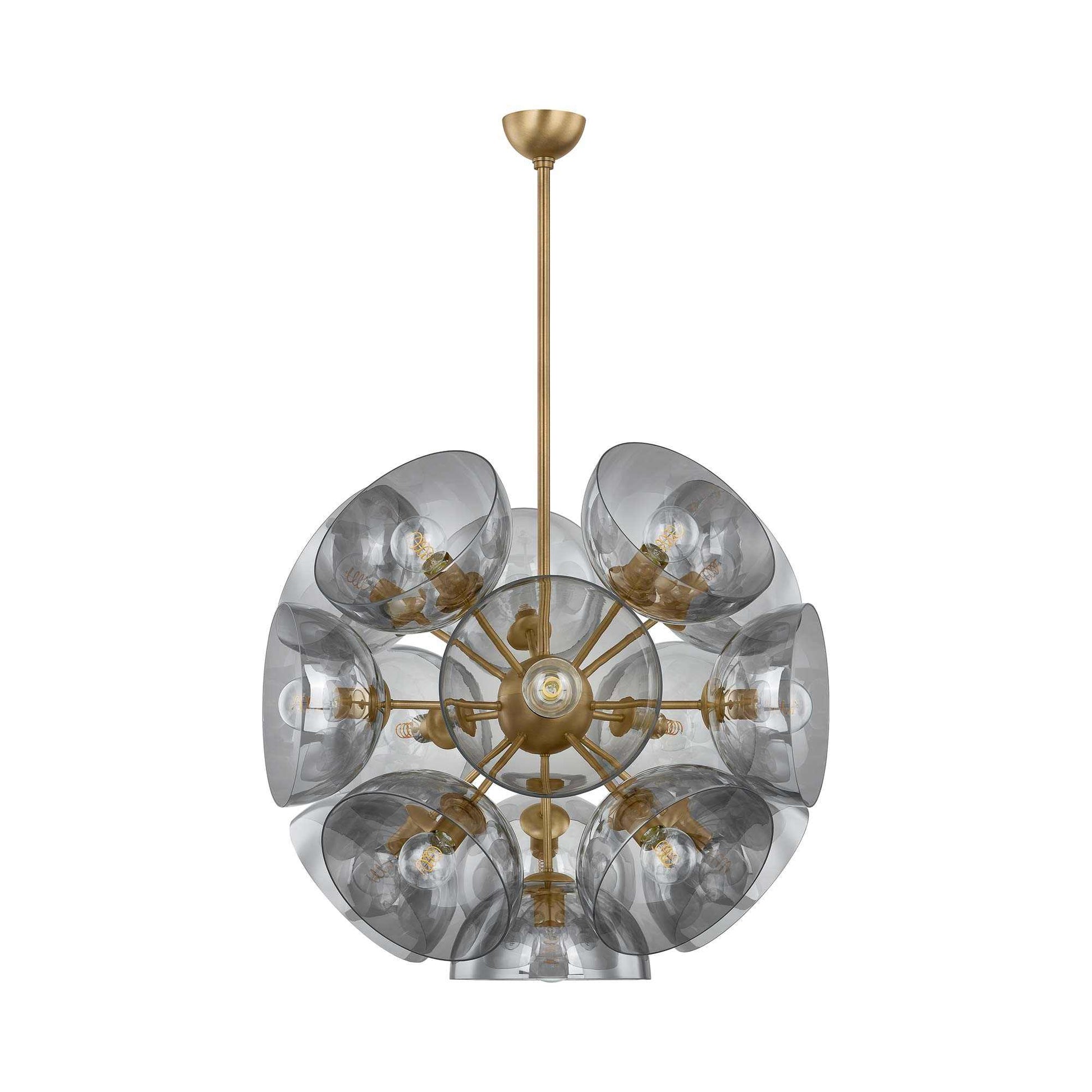 Salix Chandelier in Detail.