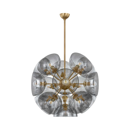 Salix Chandelier in Detail.