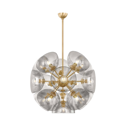 Salix Chandelier in Detail.