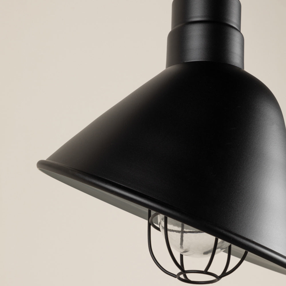 San Bruno Outdoor Wall Light in Detail.