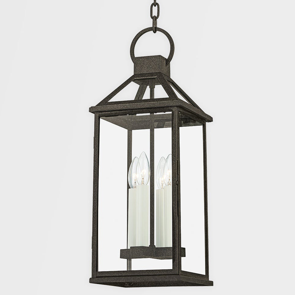 Sanders Outdoor Pendant Light in Detail.