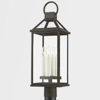 Sanders Outdoor Post Light in Detail.