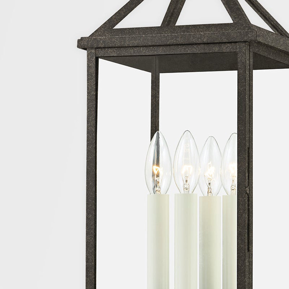 Sanders Outdoor Post Light in Detail.