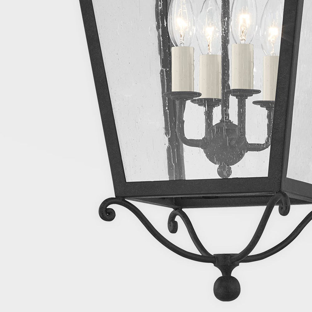 Santa Barbara County Outdoor Pendant Light in Detail.