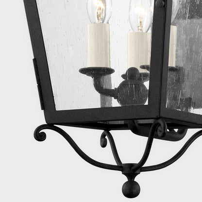 Santa Barbara County Outdoor Wall Light in Detail.