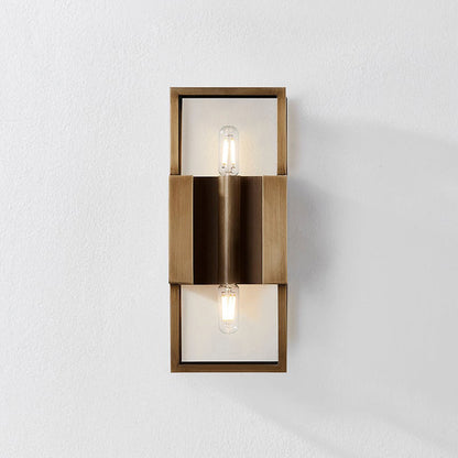 Santa Clara Outdoor Wall Light in Detail.