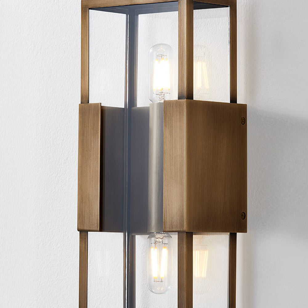 Santa Clara Outdoor Wall Light in Detail.