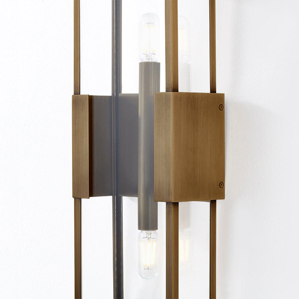 Santa Clara Outdoor Wall Light in Detail.