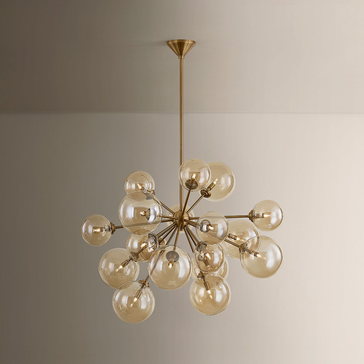 Santee Chandelier in Detail.