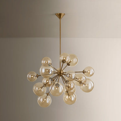 Santee Chandelier in Detail.