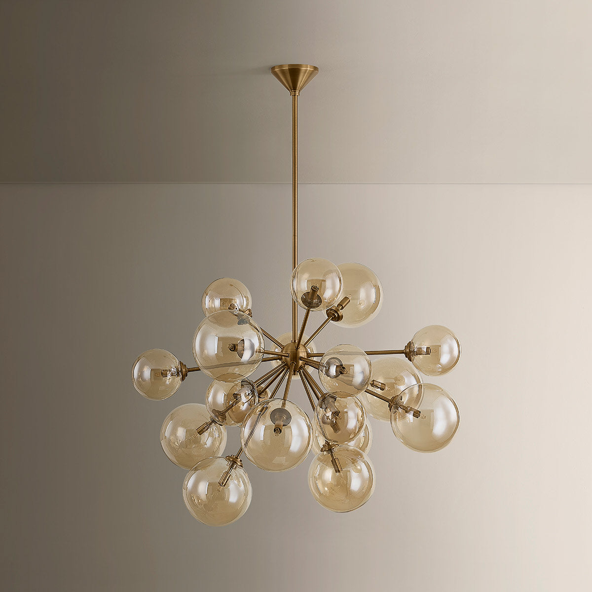 Santee Chandelier in Detail.