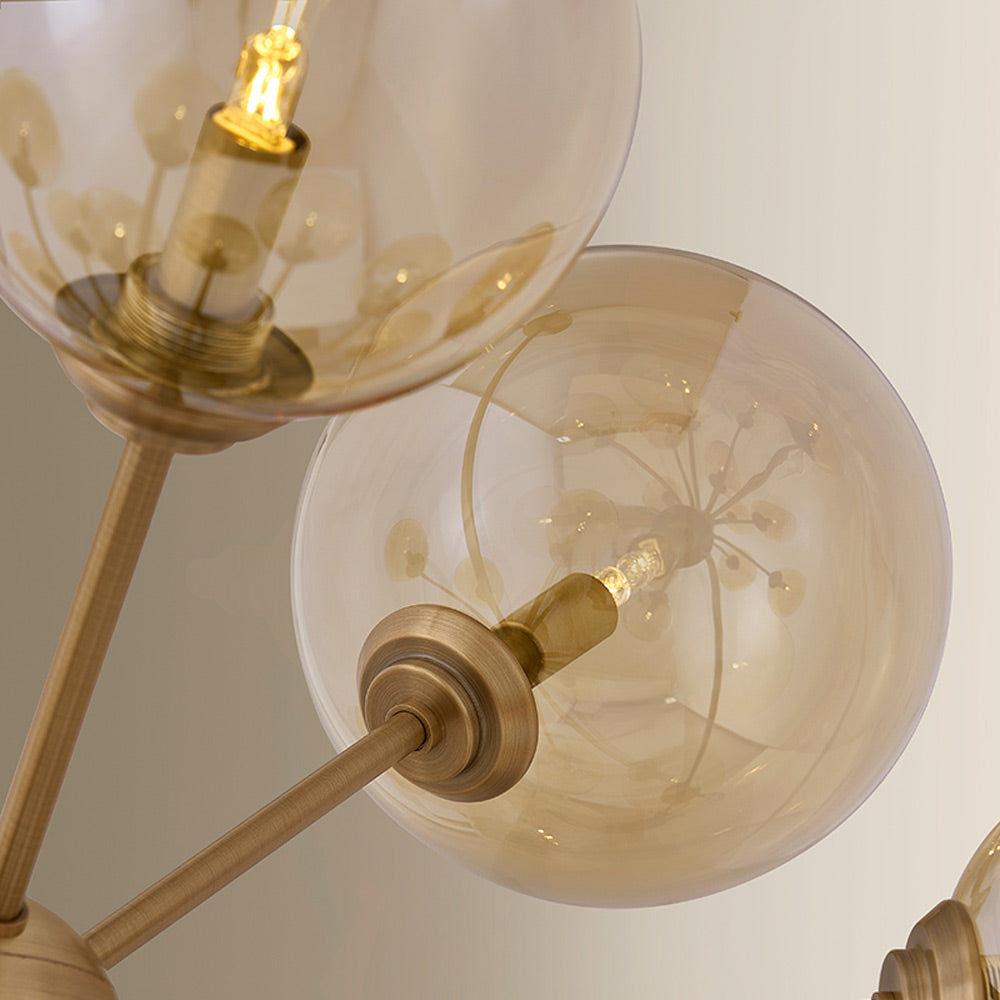 Santee Chandelier in Detail.