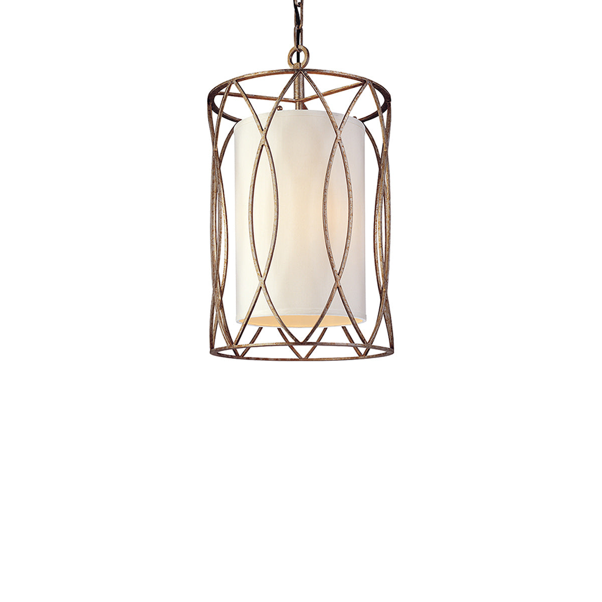 Sausalito Pendant Light in Silver Gold (13-Inch).