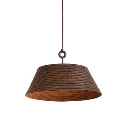 Sequoia Pendant Light in Textured Bronze (36-Inch).