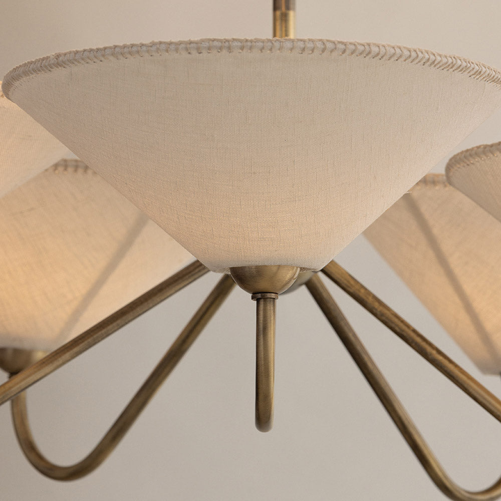 Sinclair Chandelier in Detail.
