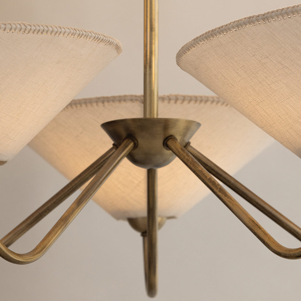 Sinclair Chandelier in Detail.