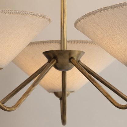 Sinclair Chandelier in Detail.