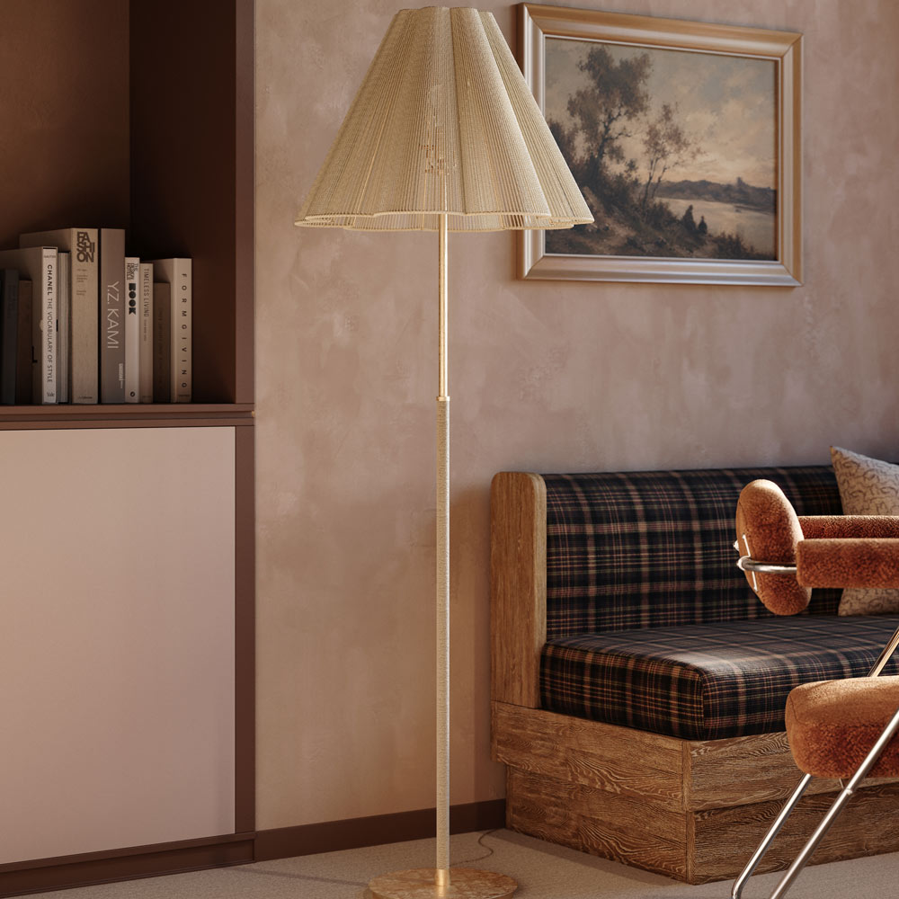 Sonoma Floor Lamp in living room.