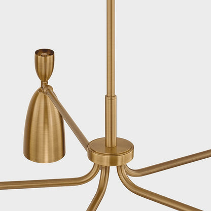 Spade Chandelier in Detail.