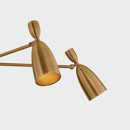 Spade Chandelier in Detail.