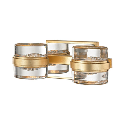 Splash Bath Vanity Light in Gold Leaf (2-Light).