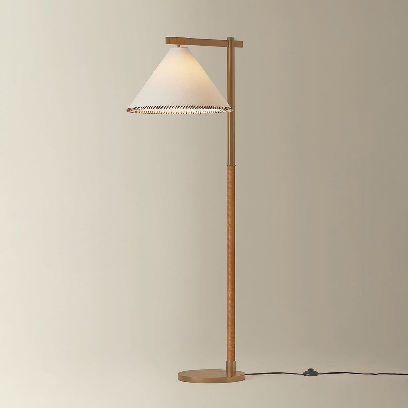 Stoney Floor Lamp in Detail.