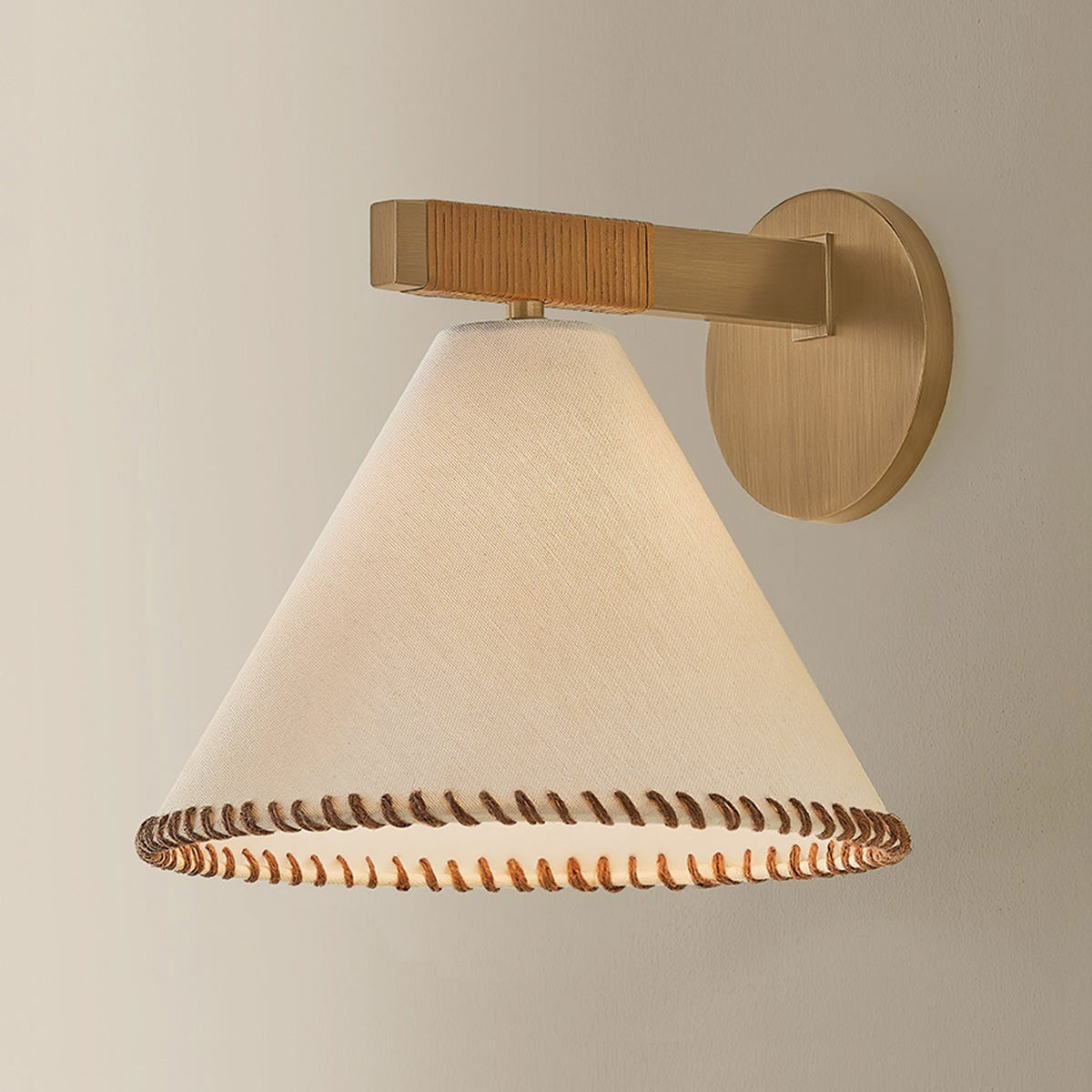 Stoney Wall Light in Detail.