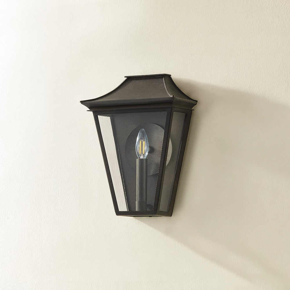 Tehama Outdoor Wall Light in Detail.
