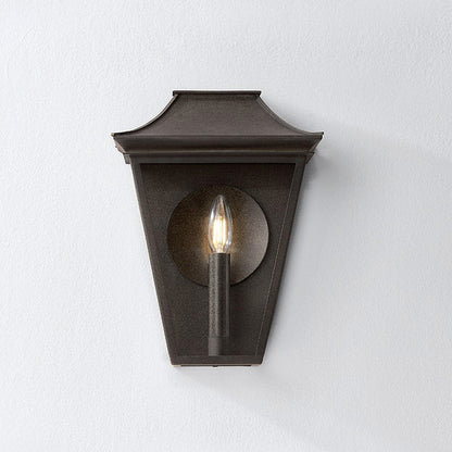Tehama Outdoor Wall Light in Detail.