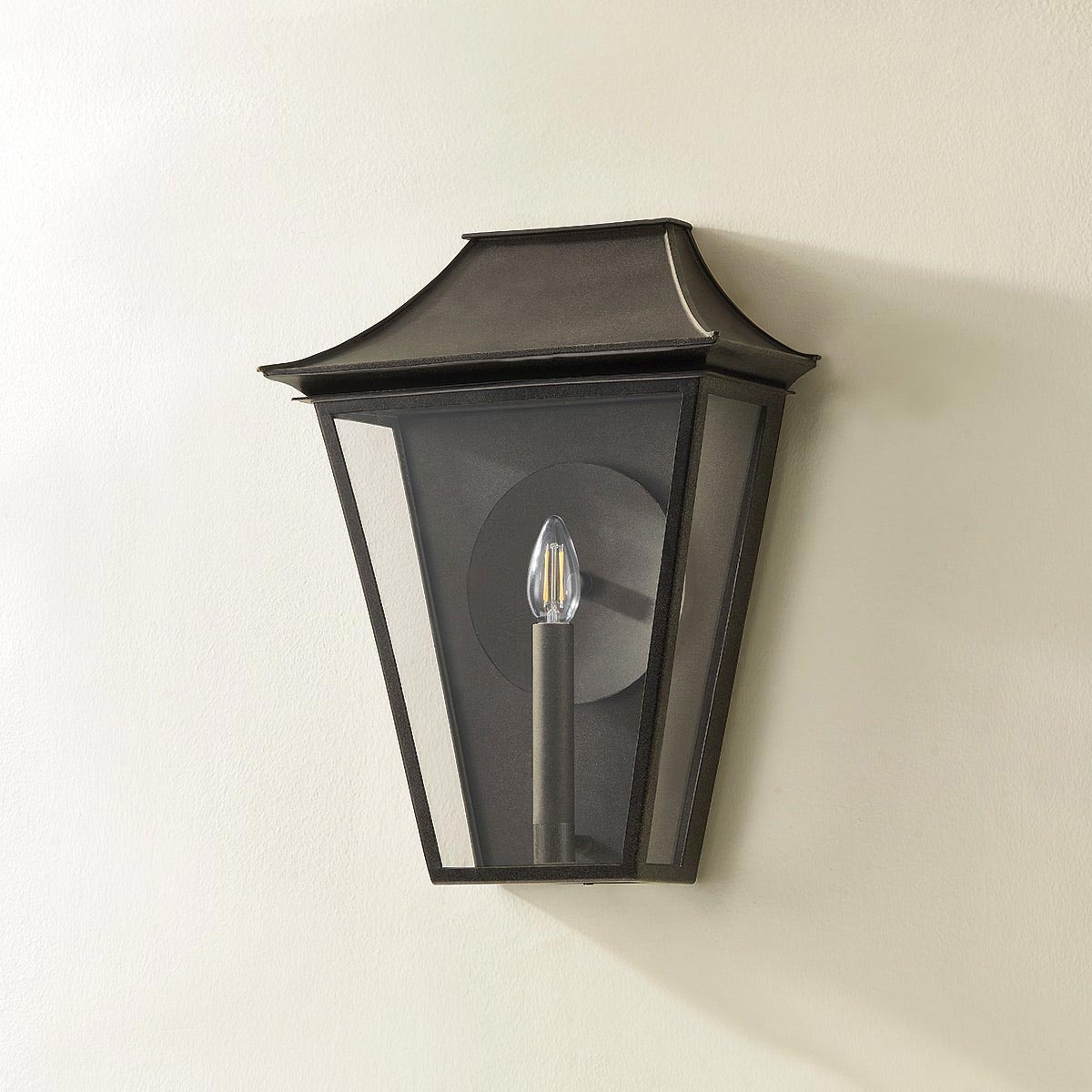 Tehama Outdoor Wall Light in Detail.
