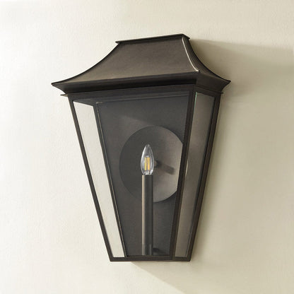 Tehama Outdoor Wall Light in Detail.