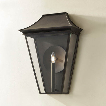 Tehama Outdoor Wall Light in Detail.