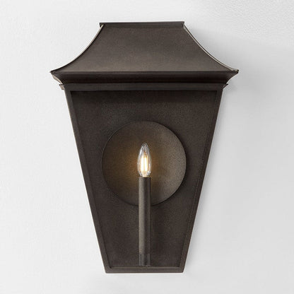 Tehama Outdoor Wall Light in Detail.