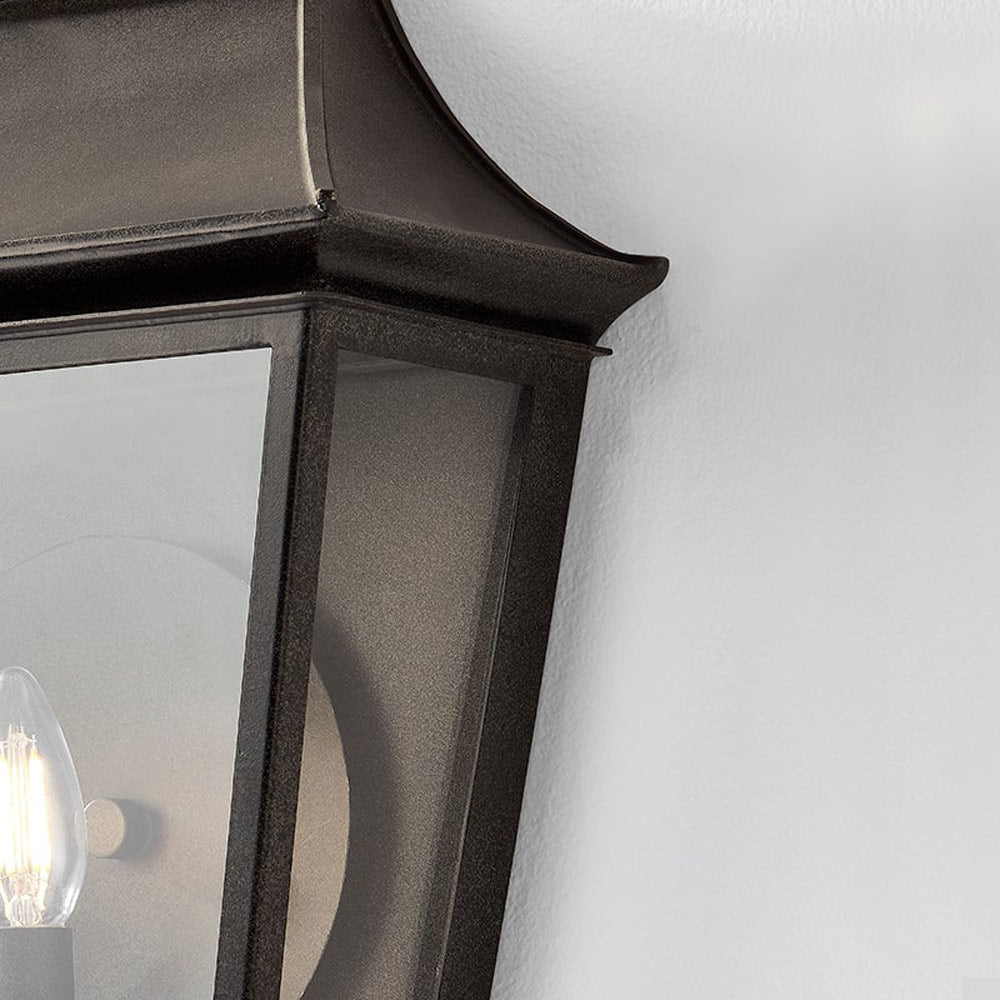 Tehama Outdoor Wall Light in Detail.
