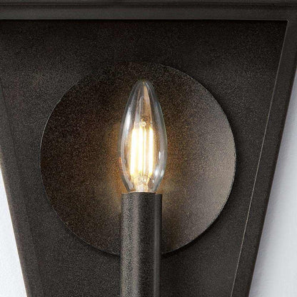 Tehama Outdoor Wall Light in Detail.