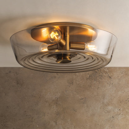 Theodore Flush Mount Ceiling Light in Detail.