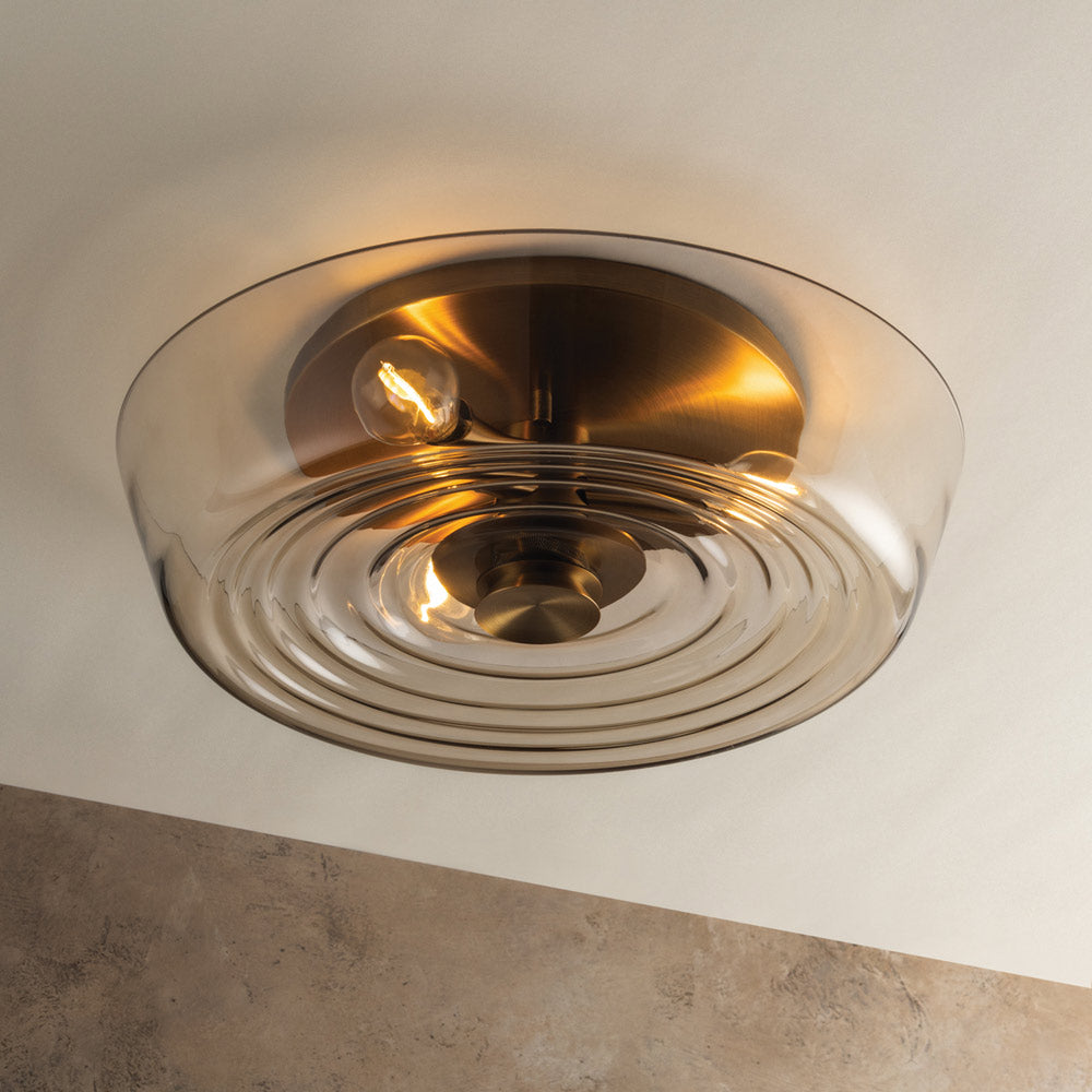 Theodore Flush Mount Ceiling Light in Detail.