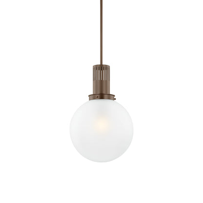 Tobias Pendant Light in Bronze (15.75-Inch).